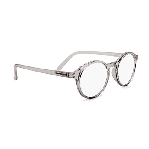 Kristall Lesebrille – rund, glänzend &amp; umwerfend