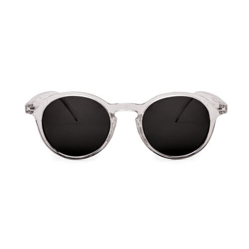 Kristall Lese-Sonnenbrille – rund, glänzend &amp; umwerfend