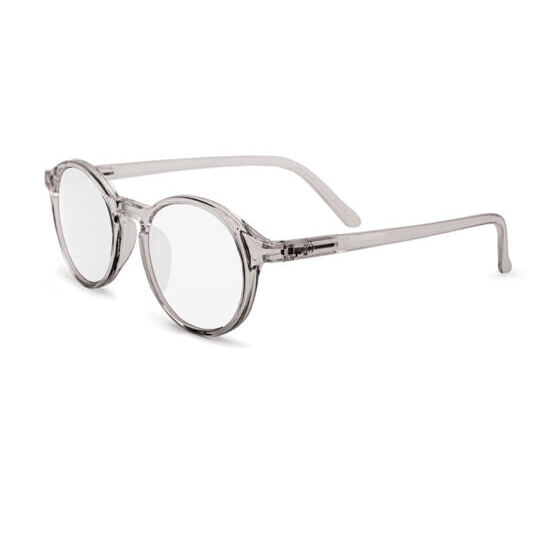 Kristall Lesebrille – rund, glänzend &amp; umwerfend